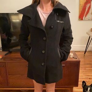 Charcoal Grey Mackage Coat